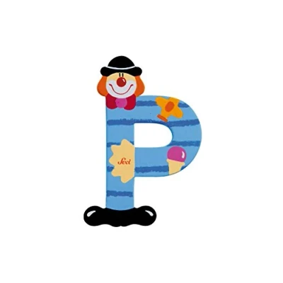 Afbeelding van Sevi Letter P Clown 10 Cm