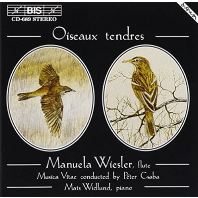 Afbeelding van Manuela Wiesler, Musica Vitae, Péter Csaba Oiseaux Tendres For Solo Flute (CD)