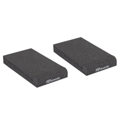 Image de Gator Frameworks GFW ISOPAD SM paire de patins isolants pour moniteur studio petit