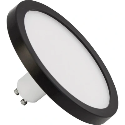 Afbeelding van LED lamp GU10 9W CCT 2.700/4.000K Ø14,5cm zwart