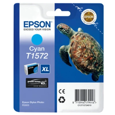 Afbeelding van Epson T1572 (C13T157240) Inktcartridge Cyaan