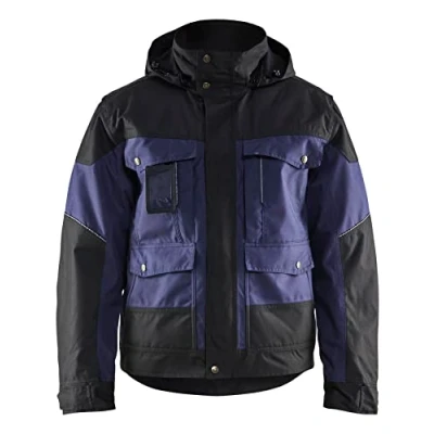 Afbeelding van Blaklader winterjas 4886 1977 marineblauw/zwart mt XL
