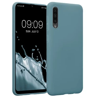 Afbeelding van kwmobile telefoonhoesje geschikt voor Samsung Galaxy A50 Hoesje smartphone Back cover in Arctische nacht