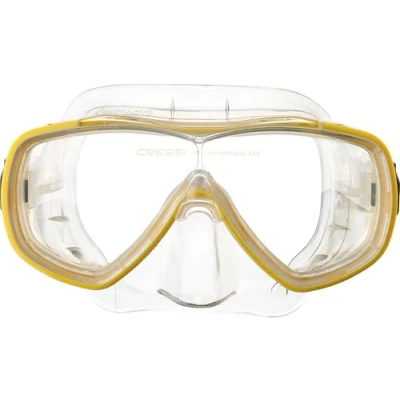 Image de Masque Onda Verre Droit Jaune