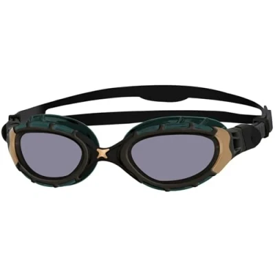 Afbeelding van ZOGGS Predator Flex Titanium Reactor Zwembril Black Gold Regular