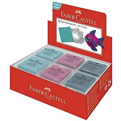 Afbeelding van FABER CASTELL Art Eraser kauwgom, gesorteerd