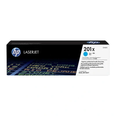 Image de HP 201X toner LaserJet Cyan grande capacité authentique