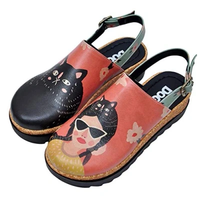 Afbeelding van DOGO Akita Dames Sandalen Cat Hat 39