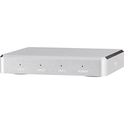 Afbeelding van SpeaKa Professional 2 poorten HDMI splitter Met aluminium behuizing, Ultra HD geschikt 3840 x 2160 Pixel