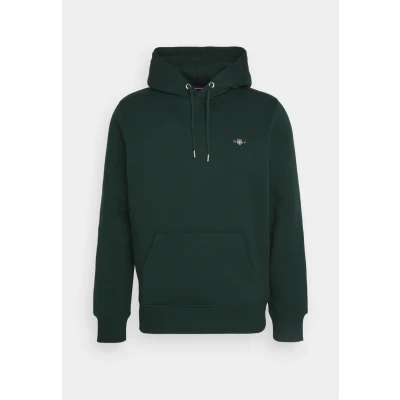 Afbeelding van GANT Shield Hoodie Hoodie, Heren, Maat: Small, Tartan green