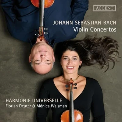 Afbeelding van Florian Deuter, Harmonie Universelle, Mónica Waisman J.S. Bach: Violin Concertos Bwv 1041 1043 1060R (CD)