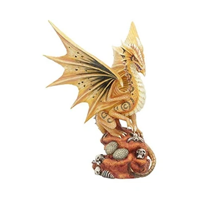 Afbeelding van Nemesis Now Anne Stokes Desert Dragon Volwassen figuur, 24,5 cm, hars, geel, één maat