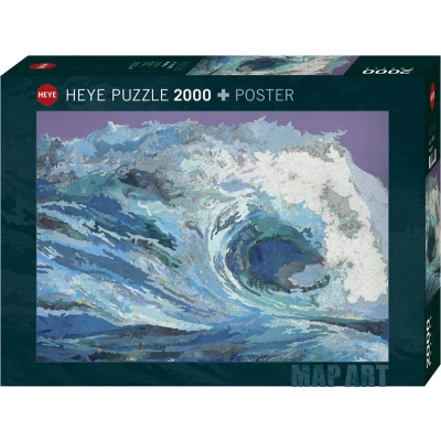 Afbeelding van Heye Puzzel Map Wave 2000