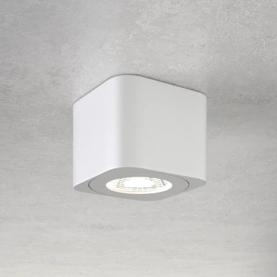 Afbeelding van Vierkant LED downlight Palmi in wit