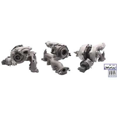 Afbeelding van TURBO MOTOR PA53039700207 Turbocharger Uitlaatgasturbo, Met lineaire positiesensor (LPS) pakkingen VOLKSWAGEN: Golf 6, Touran I