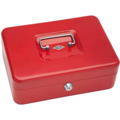 Afbeelding van Wedo geldkoffer formaat 25 x 18 9 cm rood