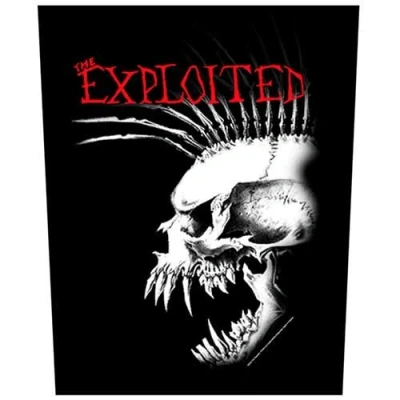 Afbeelding van The Exploited ; Bastard Skull Rugpatch