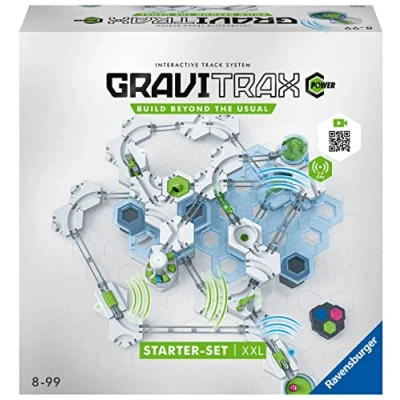 Afbeelding van Ravensburger Gravitrax POWER Starter Set XXL 142 delen STEM bouwspel Creatieve kbanen Elektronische functie Kinderen vanaf 8 jaar 27014 Franse versie