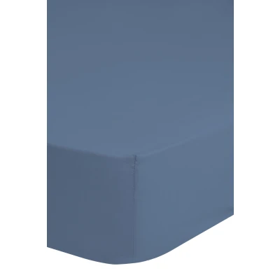Afbeelding van Hoeslaken jersey 70x140/150 cm ijsblauw