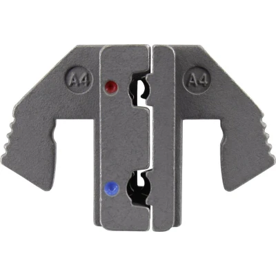 Afbeelding van TOOLCRAFT PLE 0A4 Krimp onderdelen Geïsoleerde platte stekkerhulzen Krimpbereik: 0.5 tot 2.5 mm² Geschikt voor merk: PZ 500