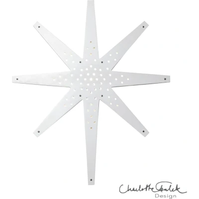 Afbeelding van Star Trading houten ster hanglamp &#039;Tall&#039;, groot, 70cm, wit