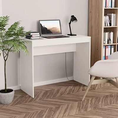 Afbeelding van vidaXL Bureau wit 90 x 40 72 cm hout