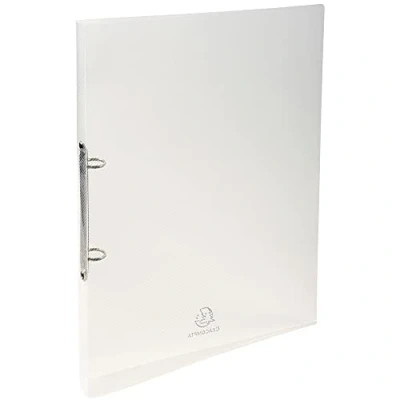 Afbeelding van Exacompta Ringmap Ondoorschijnend, Ft A4, 2 Ringen Van 1,5 Cm, Transparant