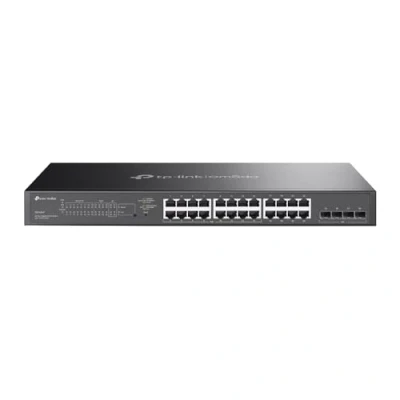 Image de TP Link Omada SG2428LP V1 Commutateur intelligent 16 x 10/100/1000 (PoE+) + 8 4 Gigabit Ethernet SFP Montable sur rack PoE+ (150 W)