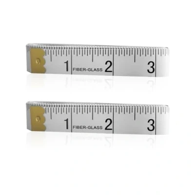 Afbeelding van 2 meter lichaamsband, 200 cm, meetlint voor het naaien, lichaamsmeetlint, naaigereedschap, flexibel