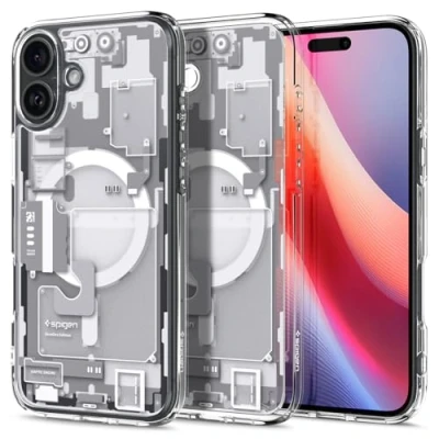 Afbeelding van Spigen iPh 6.7in 2024 UltrHyb MgFtZrOnWh mobiele telefoon behuizingen 17 cm (6.7&quot;) Hoes