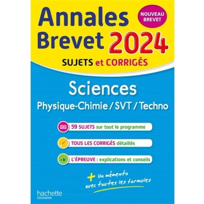 Image de Annales BREVET 2024 Sciences