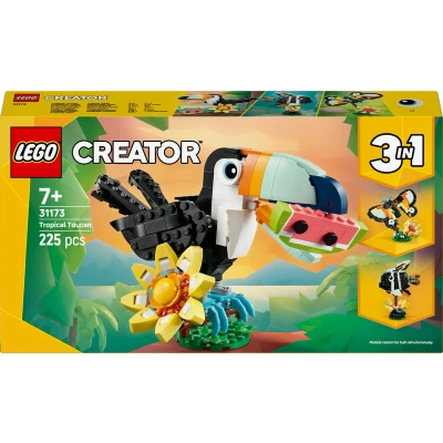 Afbeelding van LEGO® Creator 3in1 Wilde Dieren: Tropische Toekan 31173