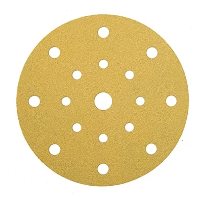 Afbeelding van MIRKA Gold Schuurschijven 150mm met 17 gaten P120