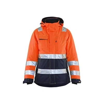 Afbeelding van Blåkläder 4872 1987 Dames Winterjas High Vis Oranje/Marineblauw maat XXL
