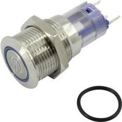 Afbeelding van TRU COMPONENTS 1303020 LAS2GQF 11ET/R/12V/S/P Druktoets 48 V/DC 2 A 1x aan/(aan) Moment Rood IP65 1 stuk(s)