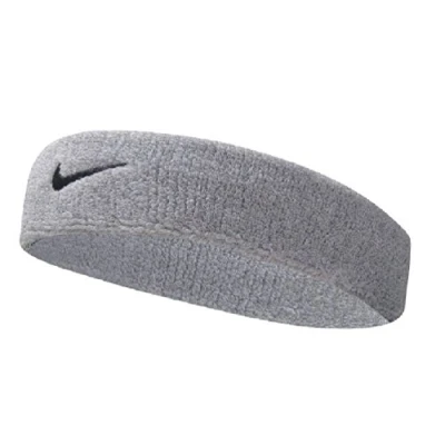 Afbeelding van Nike Swoosh Headband Hoofdband (Sport) Maat One size Unisex grijs