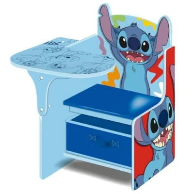 Afbeelding van Lilo &amp; Stitch Stoel Bureau Met Opbergruimte Blauw