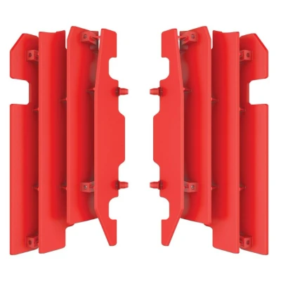 Afbeelding van Polisport Radiateurlamellen Honda CR125 CR250 2000 2004 CRF450R 2003 Rood