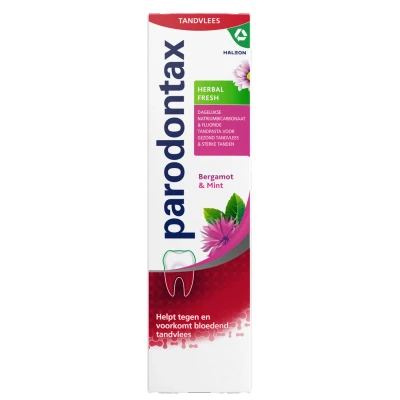 Afbeelding van Parodontax Tandpasta Herbal Fresh Voordeelverpakking 6x75ML