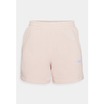 Afbeelding van ESS Small No. 1 Logo short met hoge taille voor Dames, Roze, Maat XS PUMA