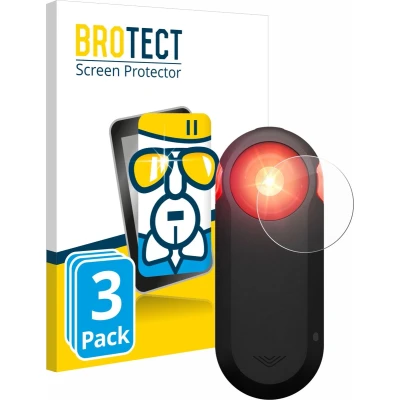 Afbeelding van BROTECT Screenprotector voor Garmin Varia RTL516 Folie Beschermfolie Beschermglas transparant (3 Stuks)