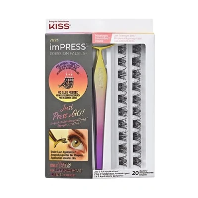 Afbeelding van imPRESS Kunstwimpers Zelfklevend Wimperextensie Lashes Valse Wimpers Geen irratie Herbruikbaar Press on Falsies Voluminous