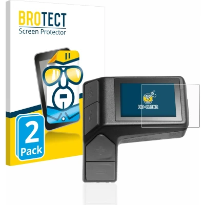 Afbeelding van BROTECT Screenprotector voor Giant Ridecontrol Dash Folie Beschermfolie transparant (2 Stuks)
