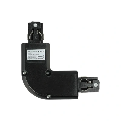 Afbeelding van V TAC LED Railverlichting Track Connector 4L IP20 Zwart