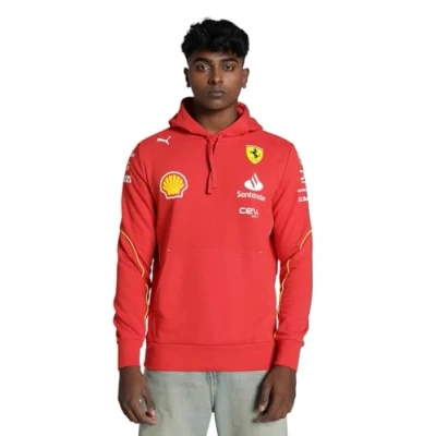 Afbeelding van Ferrari Teamline Hoody 2024 L Carlos Sainz Charles Leclerc Formule 1