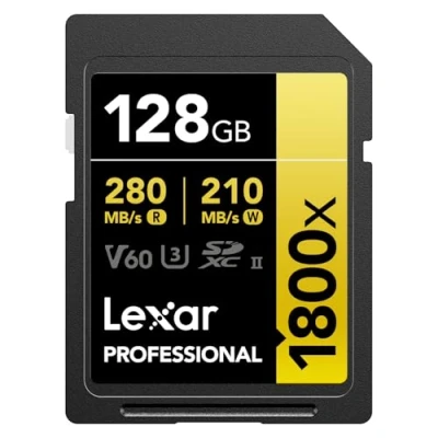 Afbeelding van Lexar Professional 1800x GOLD 64GB SDXC