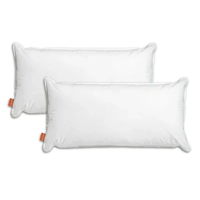 Afbeelding van sleepling 194094 Set van 2 waterkussens, 100% katoen, gemaakt in de EU, wasbaar op 40 graden, Ökotex gecertificeerd, 50 x 70 cm, wit