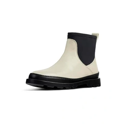 Afbeelding van Camper Brutus Korte laarzen, Dames, Maat: 36, Off white Leer en textiel