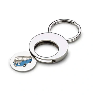 Afbeelding van Volkswagen 231087010BJKA sleutelhanger Bulli T1, zilver, eenheidsmaat, klassiek, zilver., klassiek
