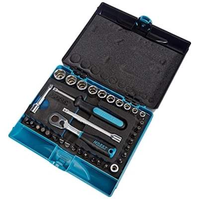 Afbeelding van HAZET 853 1 Doppenset 36 Gesplitst Binnen zeszijdig 1/4 Safety Insert System, SmartCase Zeskant, Vierkant